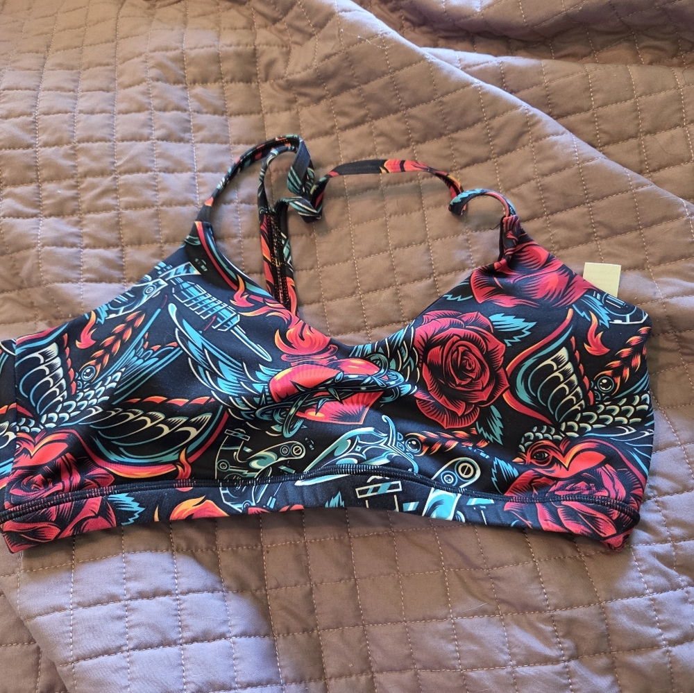 Tattoo Gun CVG Sports Bra